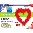balon foliowy serce z dziura czerwony grabo 50 shp
