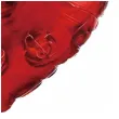 balon foliowy serce z rozami czerwony jix 18 hrt