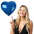 balon foliowy serduszko granatowy metalik godan 18 hrt