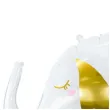 balon foliowy slon ze zlotym uchem bialy partydeco 40 shp