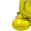 balon foliowy smart cyfra 2 stojaca zloty godan 28 dgt