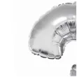 balon foliowy smart cyfra 3 srebrny godan 30 dgt