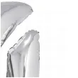 balon foliowy smart cyfra 4 srebrny godan 30 dgt