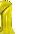 balon foliowy smart cyfra 4 stojaca zloty godan 28 dgt