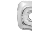 balon foliowy smart cyfra 5 stojaca srebrny godan 28 dgt