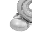 balon foliowy smart cyfra 8 stojaca srebrny godan 28 dgt