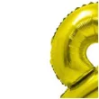 balon foliowy smart cyfra 8 stojaca zloty godan 28 dgt