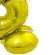 balon foliowy smart cyfra 8 stojaca zloty godan 28 dgt