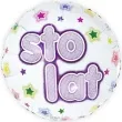 balon foliowy sto lat gwiazdki godan 18 rnd