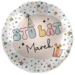 balon foliowy sto lat personalizacja bialy premioloon 17 rnd