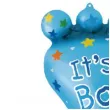 balon foliowy stopka its a boy baby shower niebieski partypal 32 shp