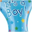 balon foliowy stopka its a boy baby shower niebieski partypal 32 shp