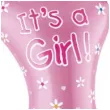 balon foliowy stopka its a girl baby shower rozowy partypal 32 shp