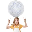balon foliowy stopki dzieciece symbole niebiesko bialy tuban 18 orb