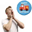 balon foliowy straz pozarna happy birthday godan 18 rnd