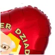 balon foliowy super dziadek czerwony 18 hrt