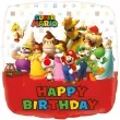 balon foliowy super mario happy birthday amscan 17 sqr