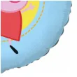 balon foliowy swinka peppa niebieski flexmetal 18 rnd