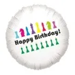 balon foliowy szachy happy birthday bialy 18