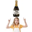 balon foliowy szampan happy new year czarny partypal 39 shp