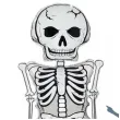 balon foliowy szkielet gigant halloween partypal 126 shp