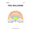 balon foliowy tecza partydeco 21 shp