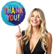 balon foliowy thank you amscan 17 rnd