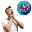 balon foliowy thank you amscan 17 rnd