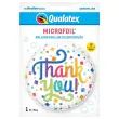 balon foliowy thank you qualatex 18 rnd