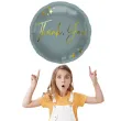 balon foliowy thank you szary folat 18 rnd