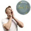 balon foliowy thank you szary folat 18 rnd