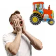 balon foliowy traktor czerwony adikbal 21 shp