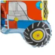 balon foliowy traktor czerwony adikbal 21 shp