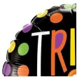 balon foliowy trick or treat qualatex 18 rnd