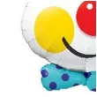 balon foliowy uroczy klaun qualatex 36 shp