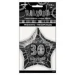 balon foliowy urodziny 30 czarny unique 20 str