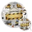 balon foliowy urodziny budowa personalizacja premioloon 17 rnd