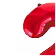 balon foliowy urodziny cyfra 2 czerwony partydeco 34 dgt
