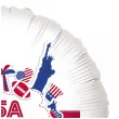 balon foliowy usa amerykanskie symbole bialy 18 rnd