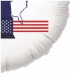 balon foliowy usa statua wolnosci bialy 18 rnd