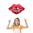 balon foliowy usta kiss me czerwony jix 20 shp