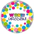 balon foliowy w dniu urodzin show 18 rnd