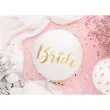 balon foliowy wieczor panienski bride bialy partydeco 18 rnd