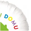 balon foliowy witaj w domu bialy 18 rnd