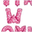 balon foliowy witaj w domu napis rozowy partypal 16 10 szt ltr