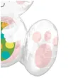 balon foliowy zajaczek siedzacy diy amscan 19 shp