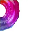balon foliowy zelek cyfra 5 teczowy partypal 40 dgt