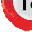 balon foliowy znak drogowy 18 czerwony top ten 18 rnd
