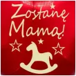 balon foliowy zostane mama czerwony 18 hrt