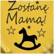 balon foliowy zostane mama zloty 18 hrt
